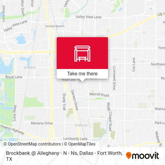 Brockbank @ Allegheny - N - Ns map
