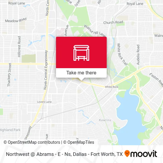 Northwest @ Abrams - E - Ns map