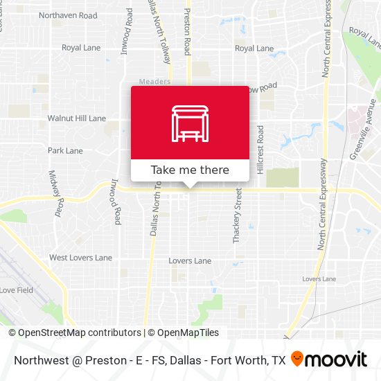 Northwest @ Preston - E - FS map