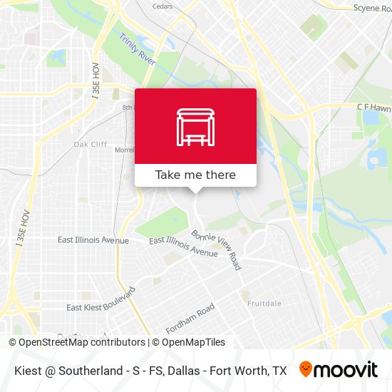 Kiest @ Southerland - S - FS map
