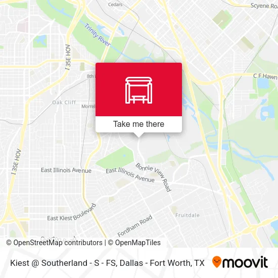 Kiest @ Southerland - S - FS map