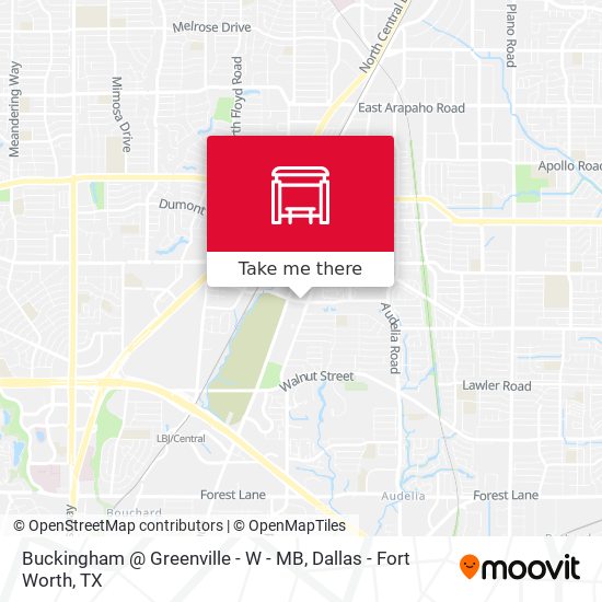 Buckingham @ Greenville - W - MB map