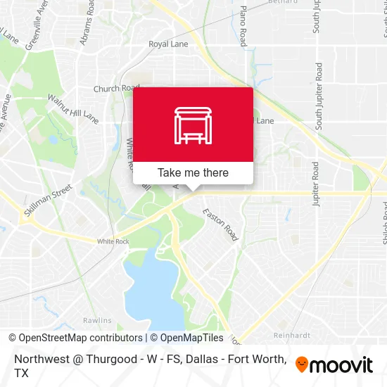 Northwest @ Thurgood - W - FS map
