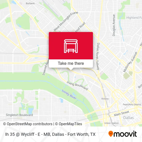 Ih 35 @ Wycliff - E - MB map