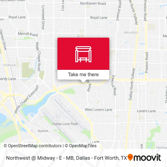 Northwest @ Midway - E - MB map