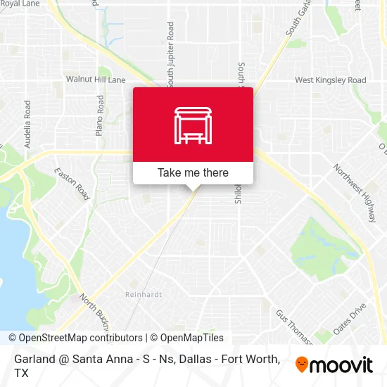 Garland @ Santa Anna - S - Ns map