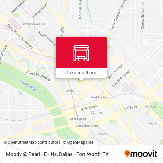 Mapa de Moody @ Pearl - E - Ns