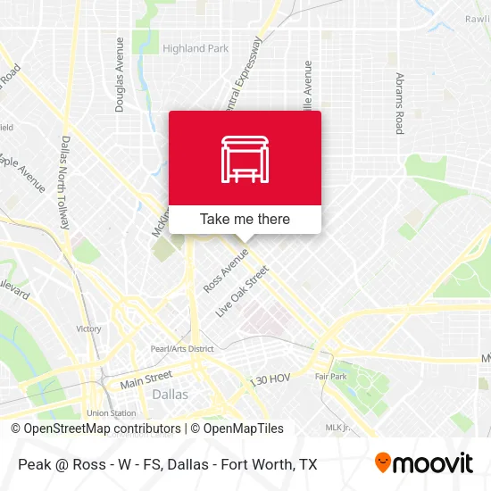 Mapa de Peak @ Ross - W - FS