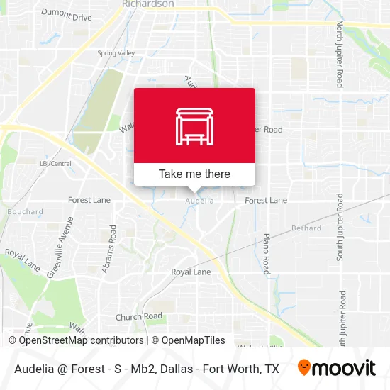 Audelia @ Forest - S - Mb2 map