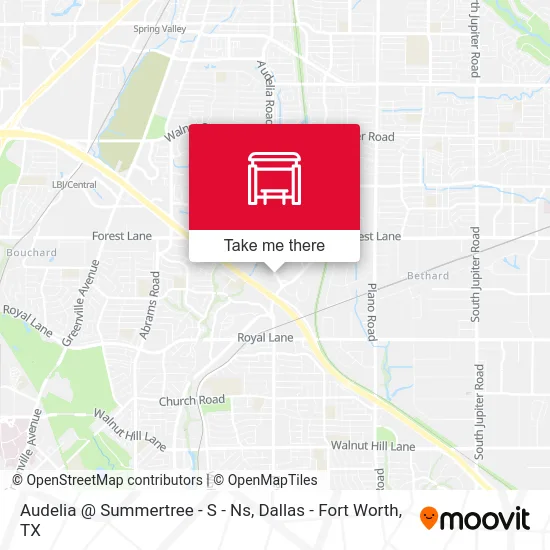 Audelia @ Summertree - S - Ns map