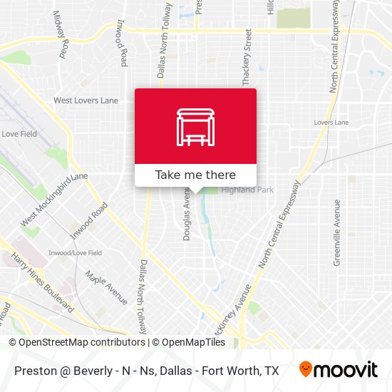 Preston @ Beverly - N - Ns map