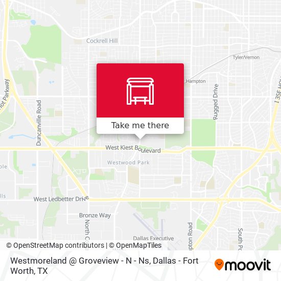 Westmoreland @ Groveview - N - Ns map