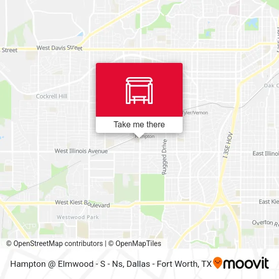 Hampton @ Elmwood - S - Ns map