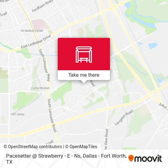 Pacesetter @ Strawberry - E - Ns map