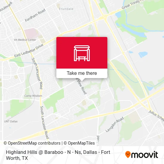 Highland Hills @ Baraboo - N - Ns map