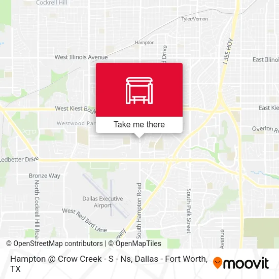 Hampton @ Crow Creek - S - Ns map