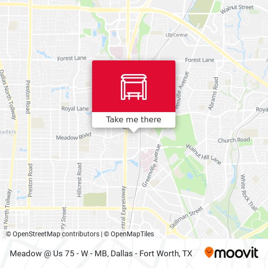 Mapa de Meadow @ Us 75 - W - MB