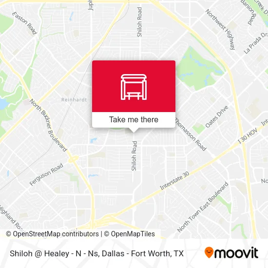 Mapa de Shiloh @ Healey - N - Ns