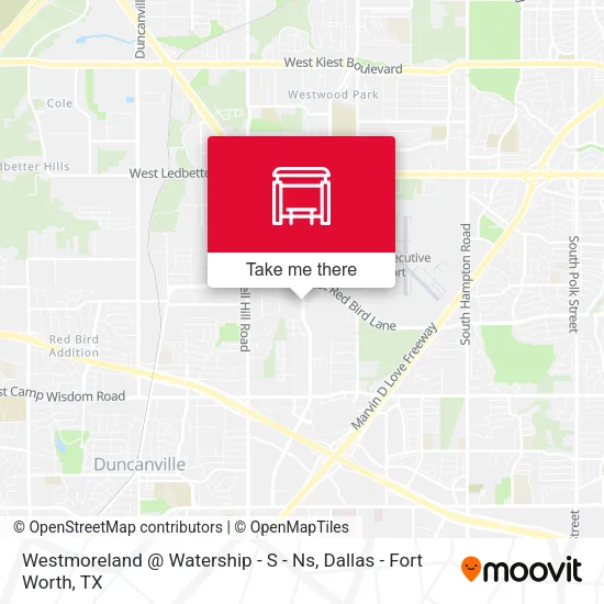 Westmoreland @ Watership - S - Ns map