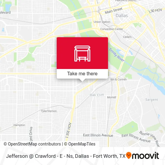 Jefferson @ Crawford - E - Ns map