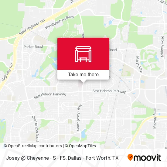 Mapa de Josey @ Cheyenne - S - FS