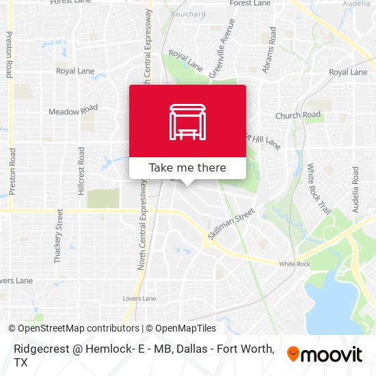 Ridgecrest @ Hemlock- E - MB map
