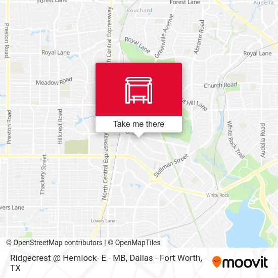 Ridgecrest @ Hemlock- E - MB map