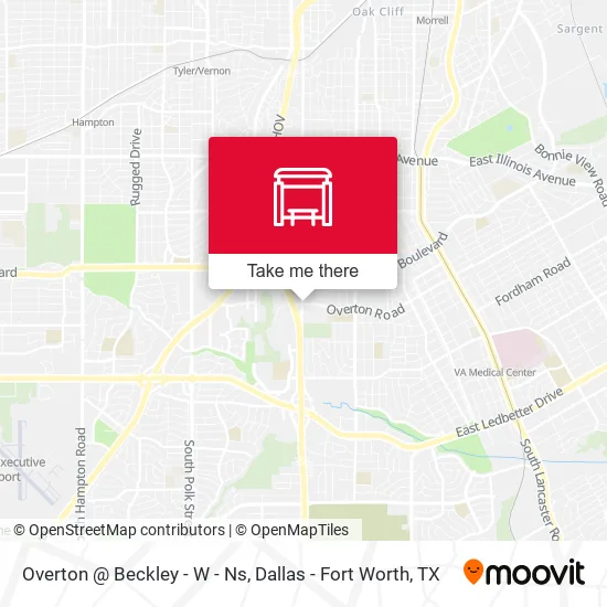 Overton @ Beckley - W - Ns map