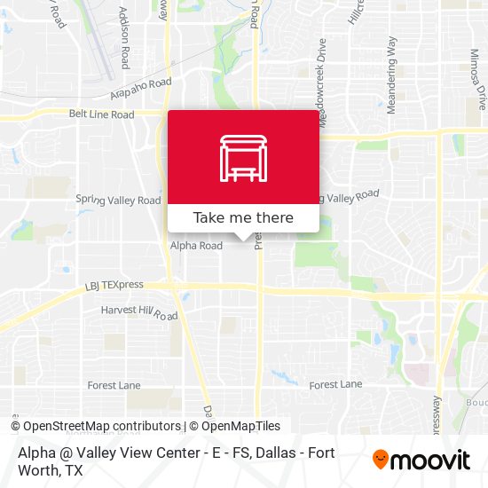 Alpha @ Valley View Center - E - FS map