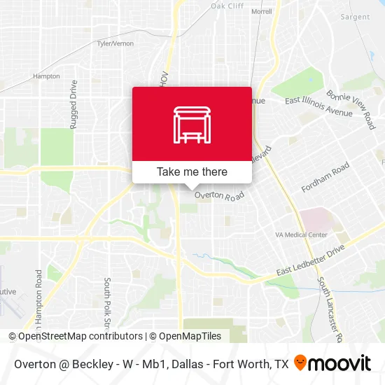 Overton @ Beckley - W - Mb1 map