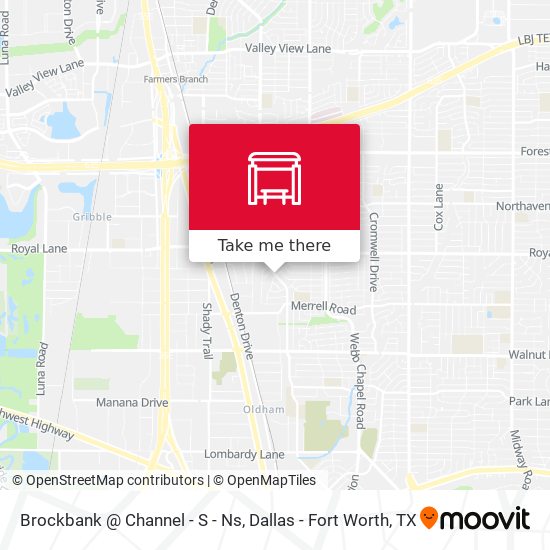 Brockbank @ Channel - S - Ns map