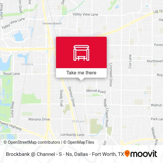 Brockbank @ Channel - S - Ns map