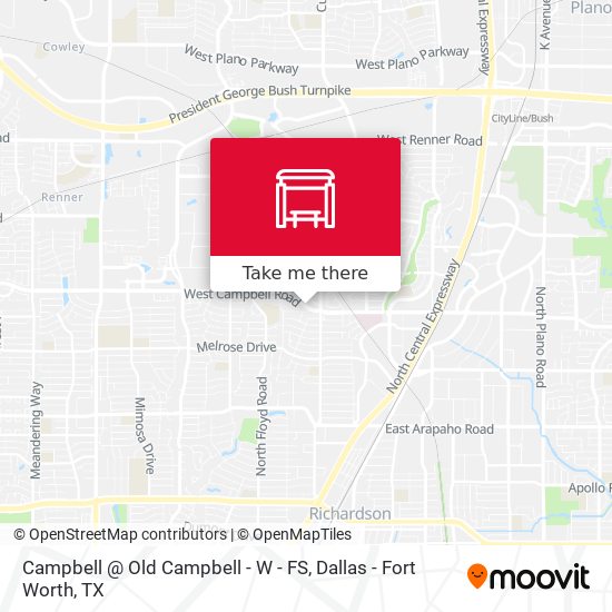Campbell @ Old Campbell - W - FS map
