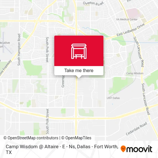 Camp Wisdom @ Altaire - E - Ns map