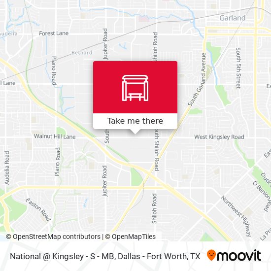 National @ Kingsley - S - MB map