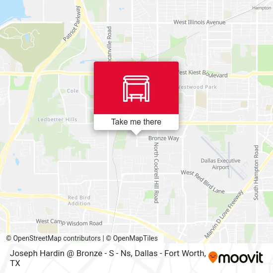 Joseph Hardin @ Bronze - S - Ns map