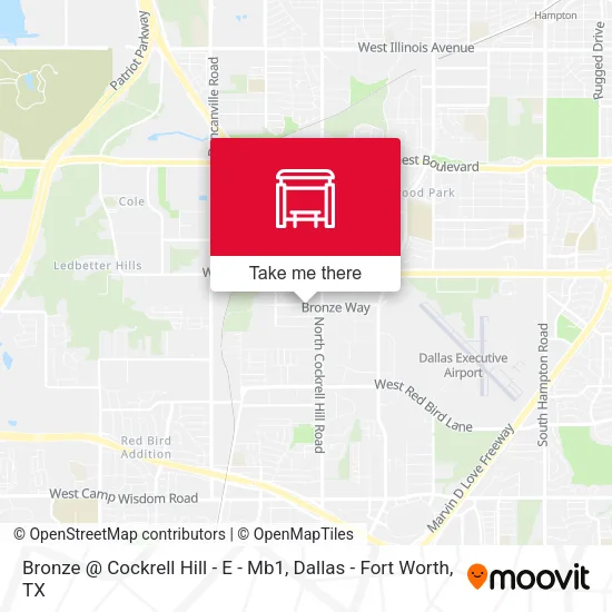 Bronze @ Cockrell Hill - E - Mb1 map