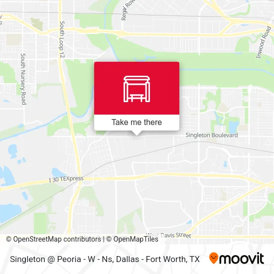 Singleton @ Peoria - W - Ns map