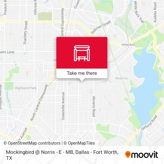 Mockingbird @ Norris - E - MB map