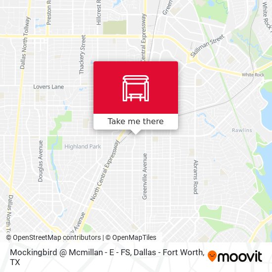 Mockingbird @ Mcmillan - E - FS map