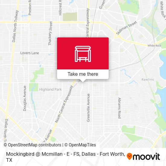 Mapa de Mockingbird @ Mcmillan - E - FS