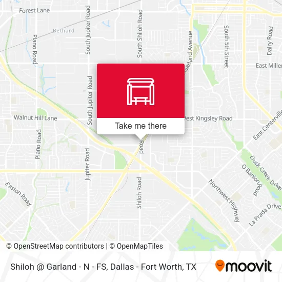 Mapa de Shiloh @ Garland - N - FS