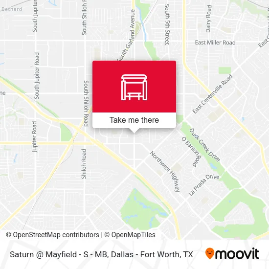 Saturn @ Mayfield - S - MB map