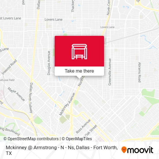 Mckinney @ Armstrong - N - Ns map