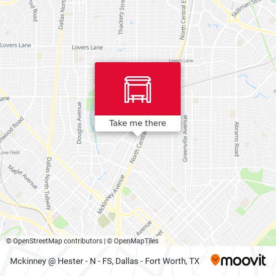 Mckinney @ Hester - N - FS map