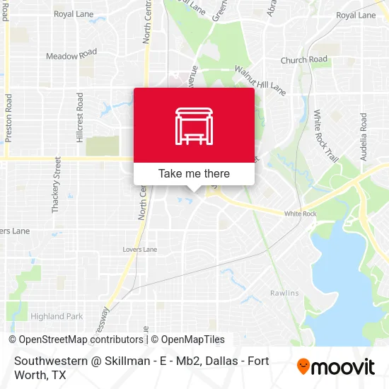 Southwestern @ Skillman - E - Mb2 map