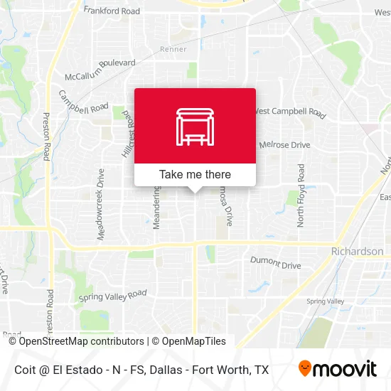 Coit @ El Estado - N - FS map