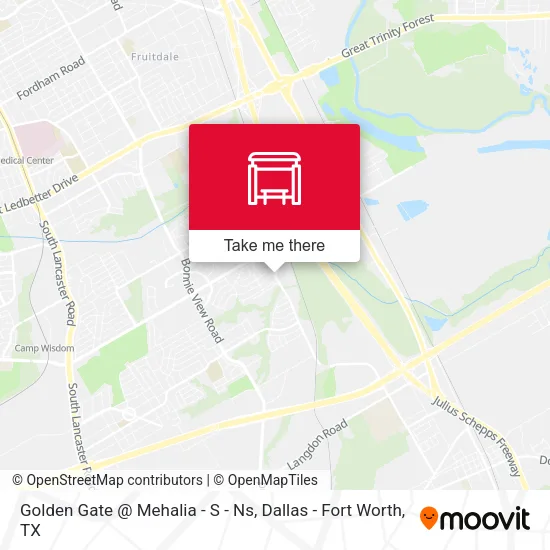 Golden Gate @ Mehalia - S - Ns map