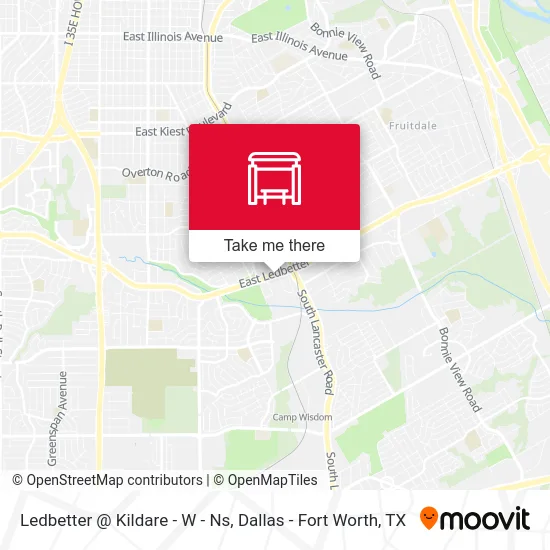 Ledbetter @ Kildare - W - Ns map