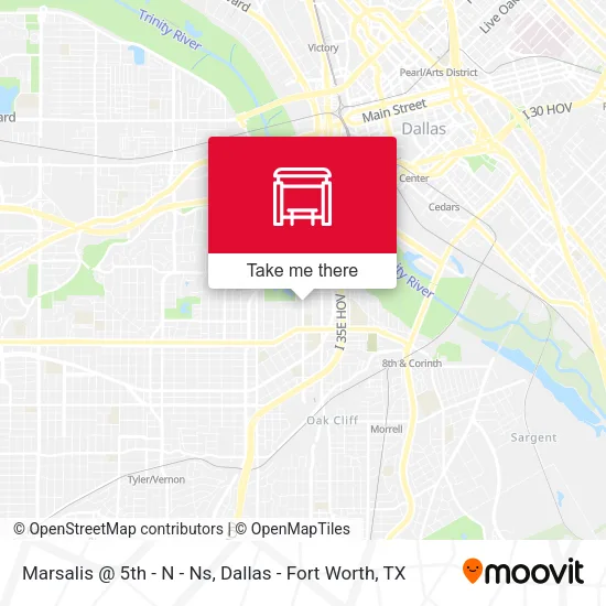 Marsalis @ 5th - N - Ns map